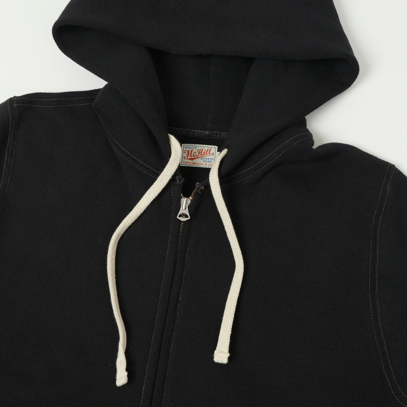 TOYS McCOY 'McHill' Zip Through Hoodie - Black