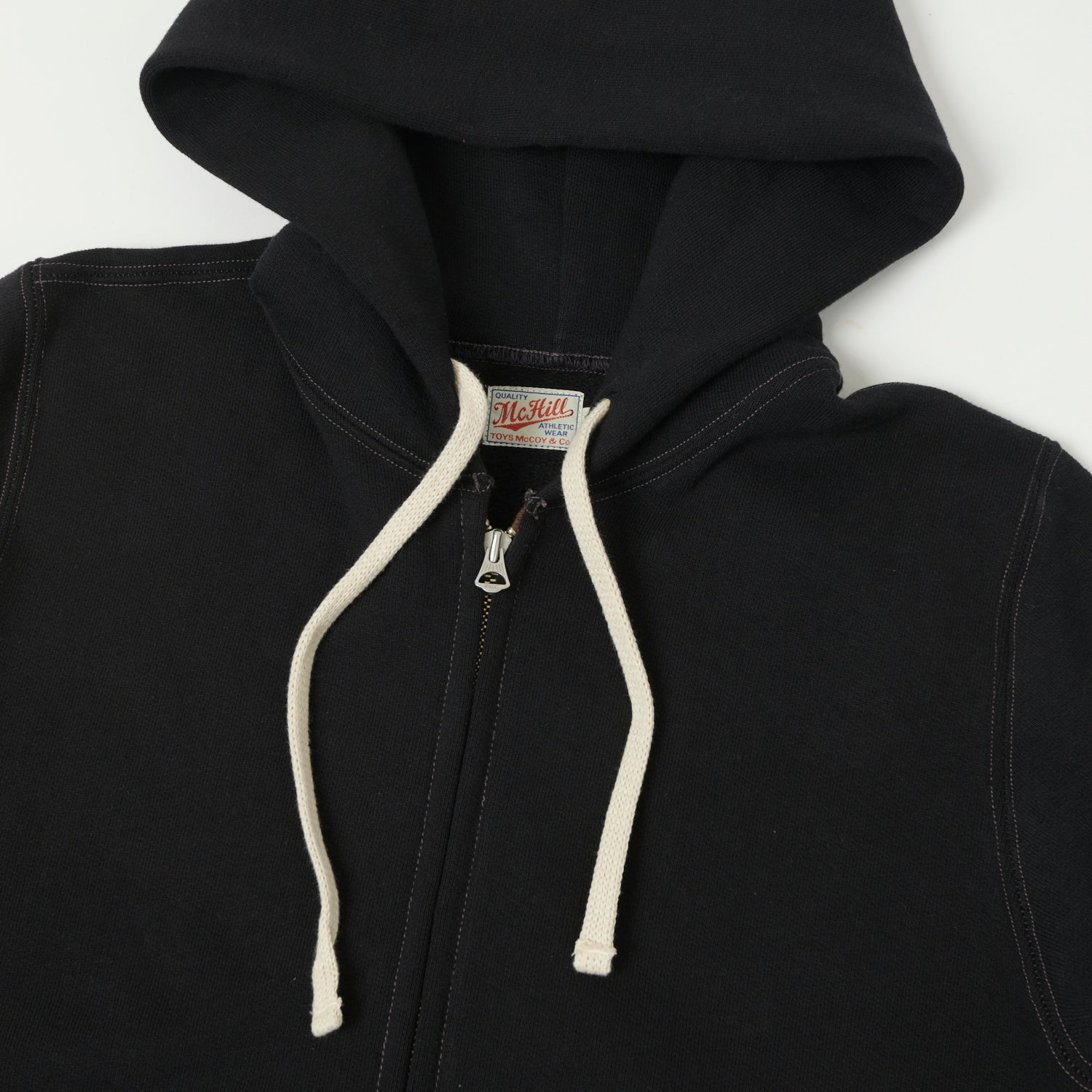TOYS McCOY 'McHill' Zip Through Hoodie - Black