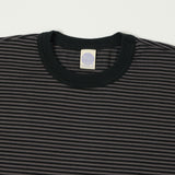 TOYS McCOY 'The Great American Hero' Stripe T-Shirt - Grey/Black