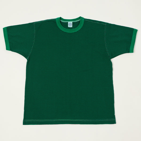 TOYS McCOY 'The Great American Hero' Stripe Tee - Green/Black