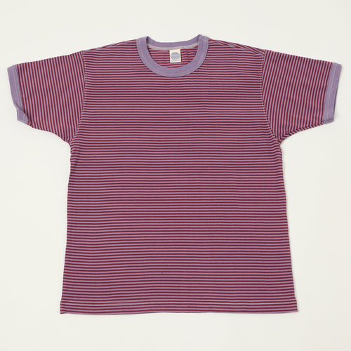 TOYS McCOY 'The Great American Hero' Stripe T-Shirt - Blue/Red