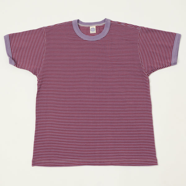 TOYS McCOY 'The Great American Hero' Stripe Tee - Blue/Red