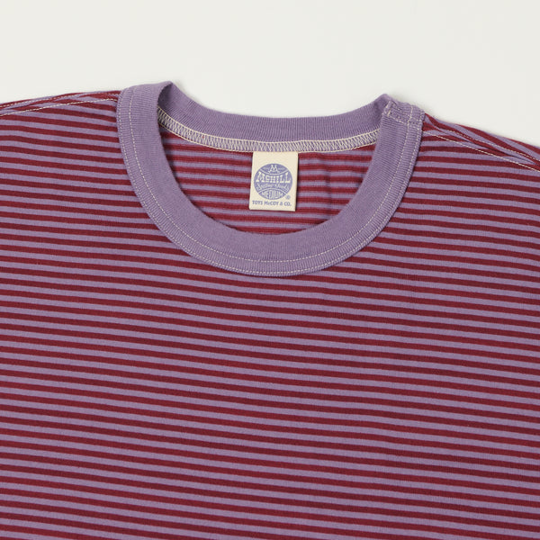 TOYS McCOY 'The Great American Hero' Stripe Tee - Blue/Red
