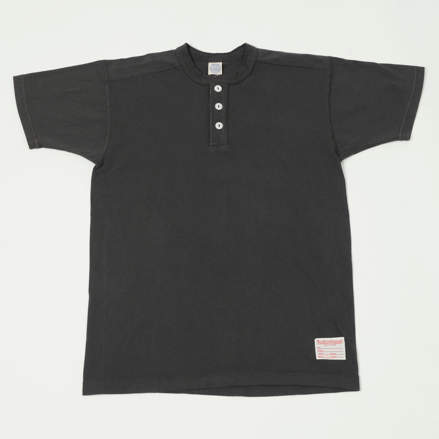 TOYS McCOY Union Henley - Black
