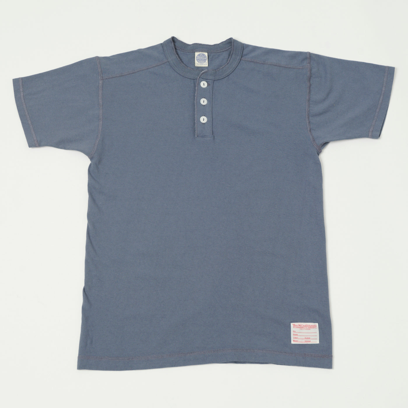 TOYS McCOY Union Henley - Blue