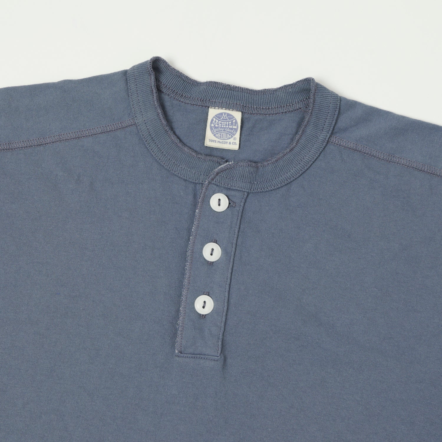 TOYS McCOY Union Henley - Blue