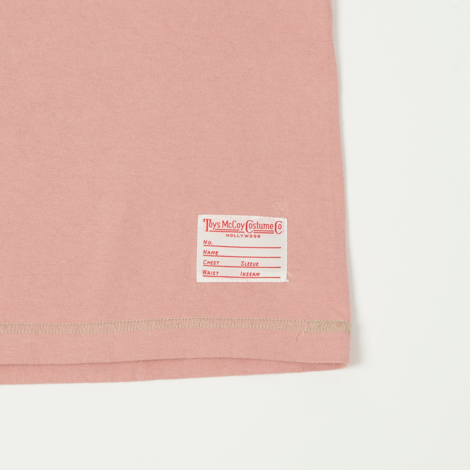 TOYS McCOY Union Henley - Pink