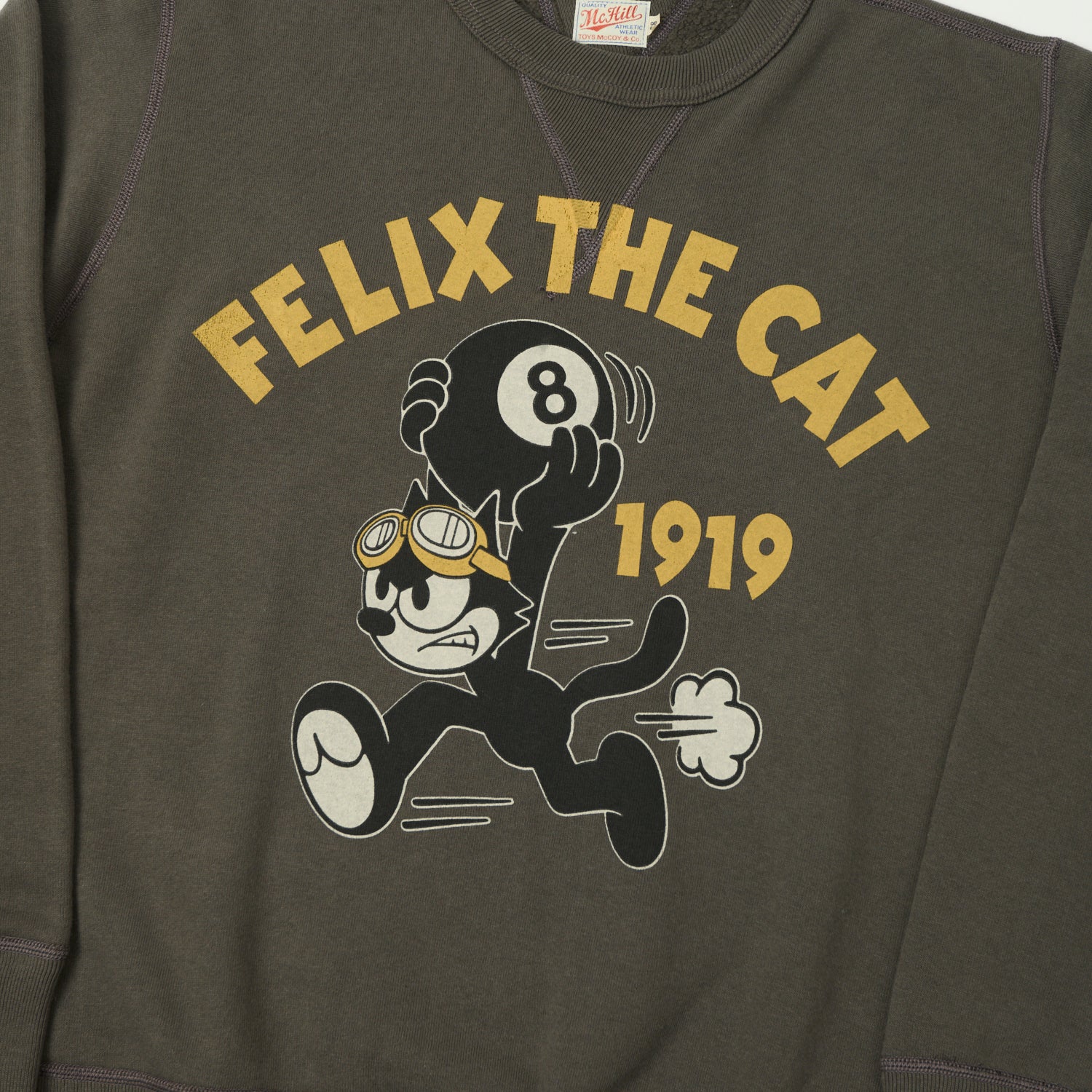 TOYS McCOY 'Felix 8 Ball' Sweatshirt - Black