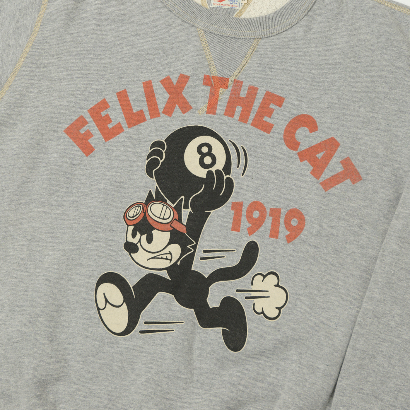 TOYS McCOY 'Felix 8 Ball' Sweatshirt - Ash
