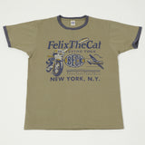 TOYS McCOY Felix The Cat 'Beck' Johnny Ringer Tee - Olive