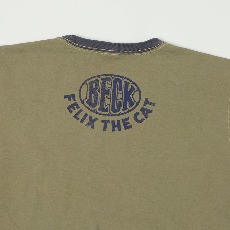 TOYS McCOY Felix The Cat 'Beck' Johnny Ringer Tee - Olive