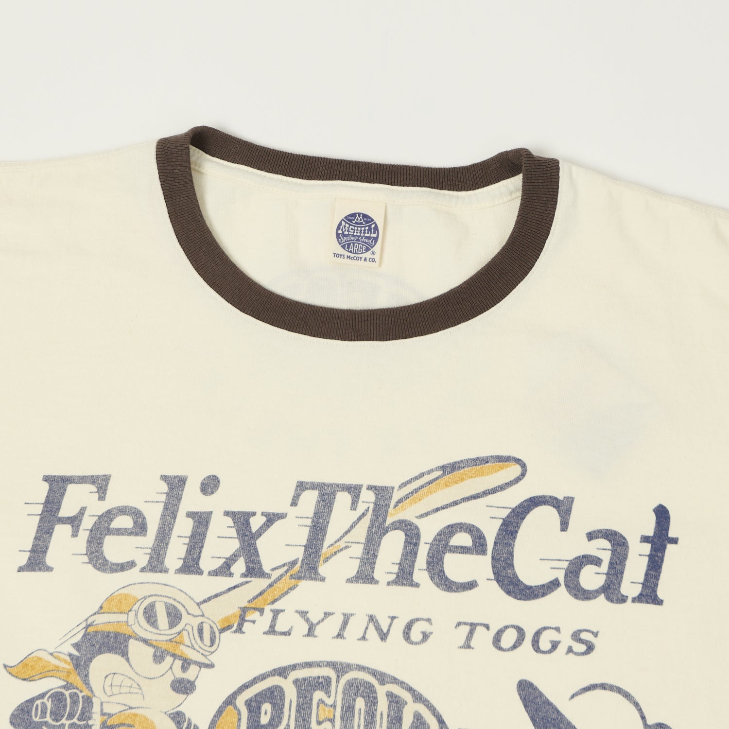 TOYS McCOY Felix The Cat 'Beck' Johnny Ringer T-Shirt - Off White