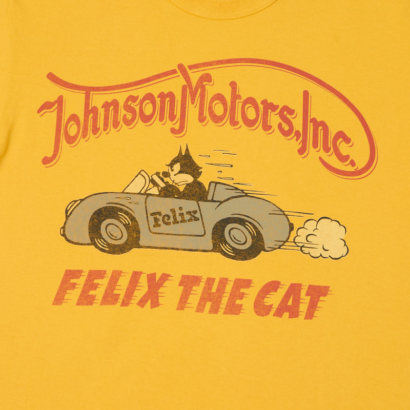 TOYS McCOY 'Johnson Motors - Felix The Cat' Tee - Yellow
