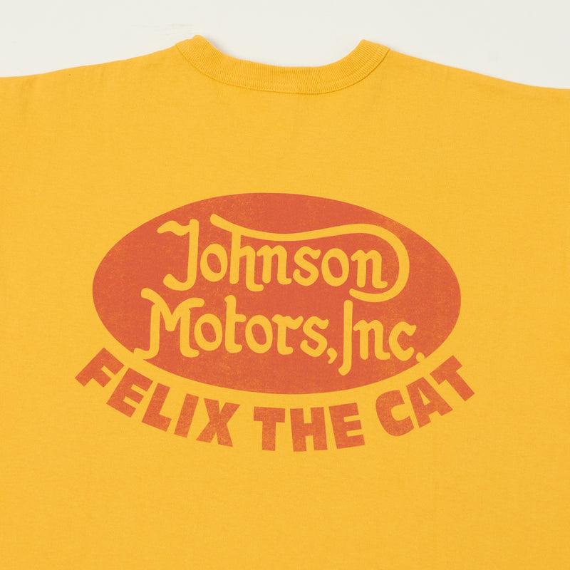 TOYS McCOY 'Johnson Motors - Felix The Cat' Tee - Yellow