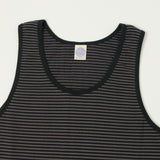 TOYS McCOY 'The Great American Hero' Stripe Tank Top - Grey/Black
