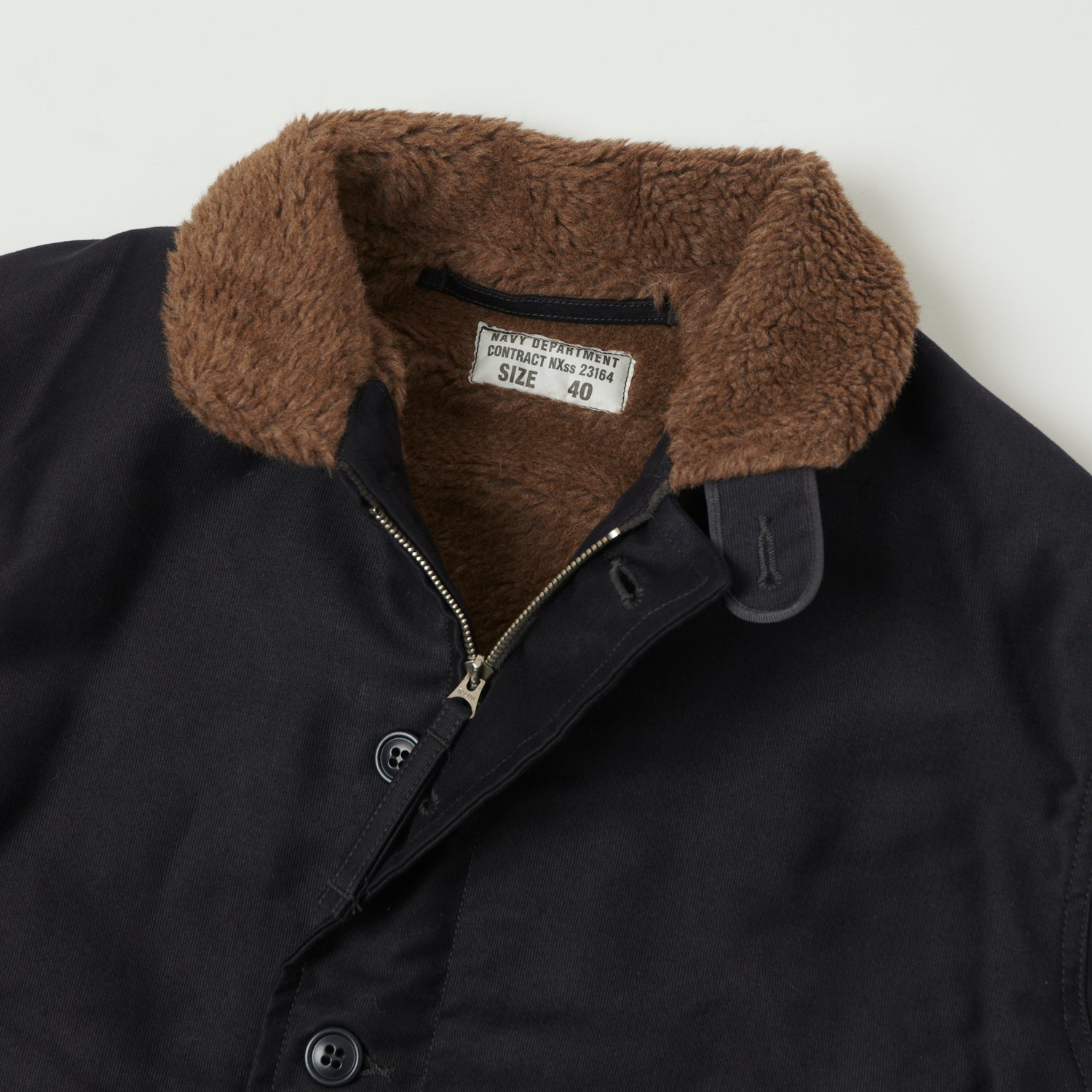 TOYS McCOY U.S. Navy N-1 Deck Jacket - Navy