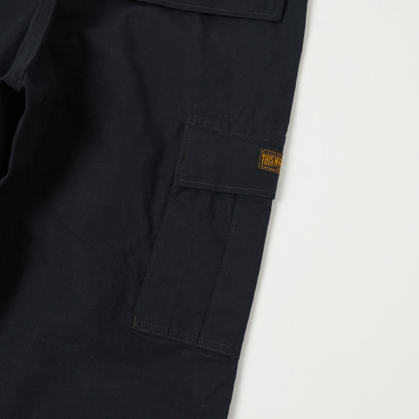 TOYS McCOY Hot Weather Rip-Stop Trousers - Black | SON OF A STAG