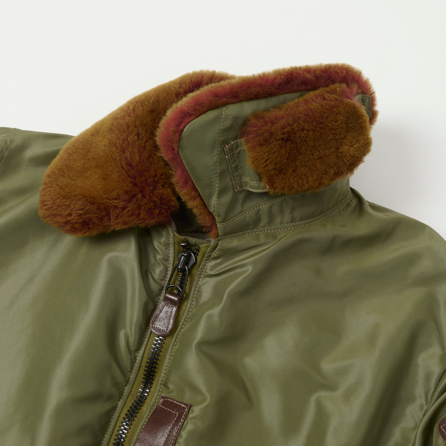 TOYS McCOY 'Type B-15C' Nylon Flight Jacket - Olive – SON OF A STAG