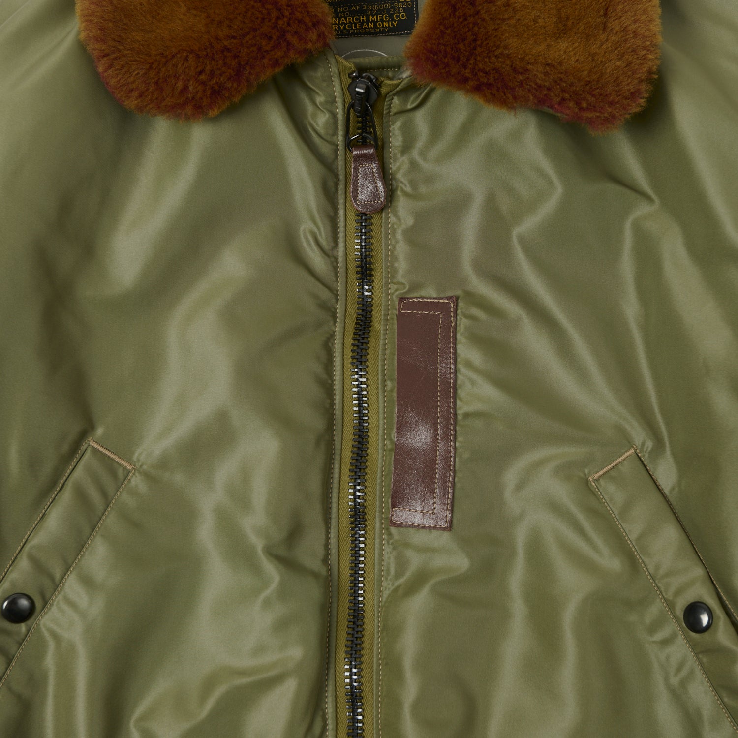 TOYS McCOY 'Type B-15C' Nylon Flight Jacket - Olive – SON OF A STAG