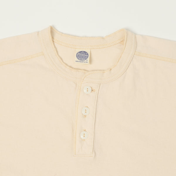TOYS McCOY Union Henley Tee - Natural