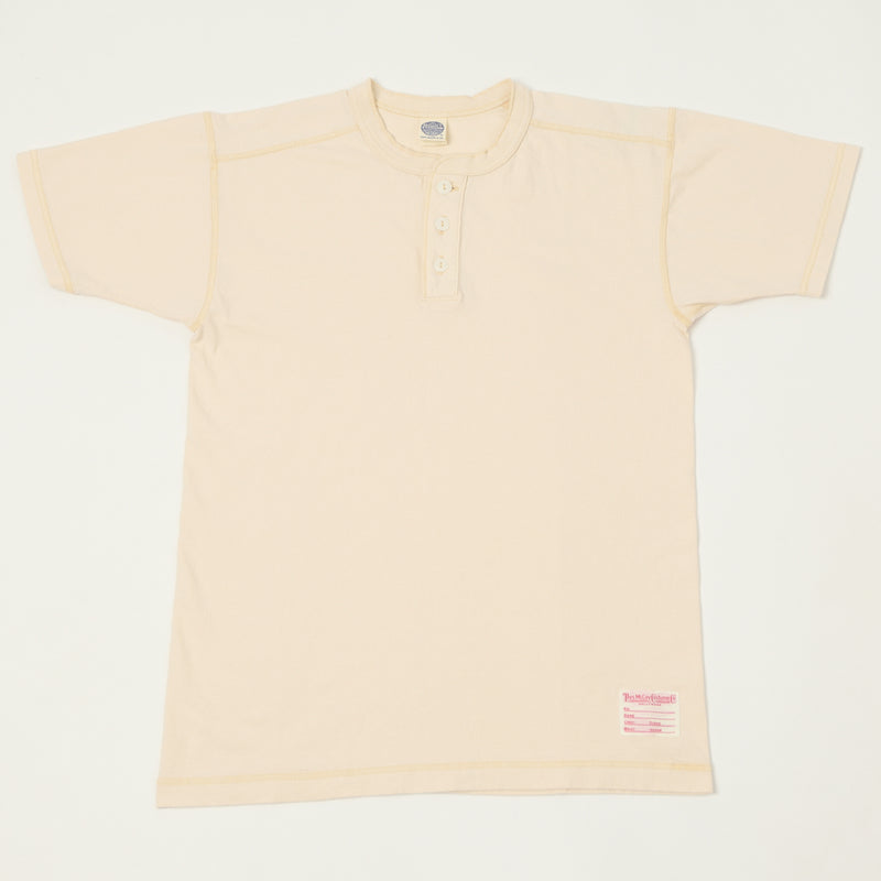 TOYS McCOY Union Henley Tee - Natural