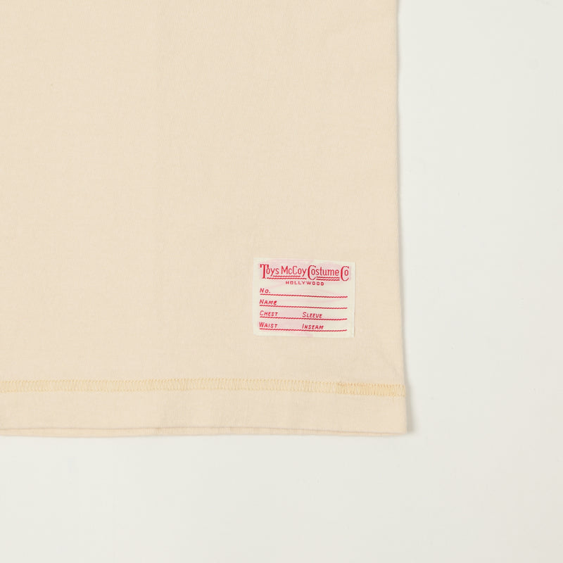 TOYS McCOY Union Henley Tee - Natural