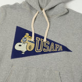 TOYS McCOY 'USAFA Snoopy' Sweat Parka - Ash