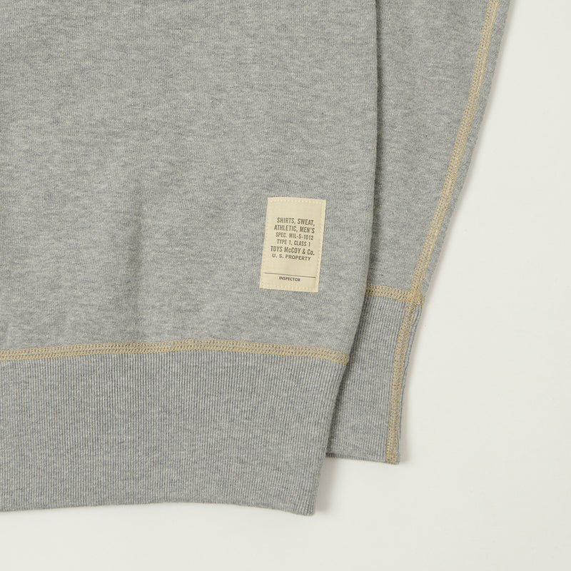 TOYS McCOY USN Print Sweatshirt - Grey