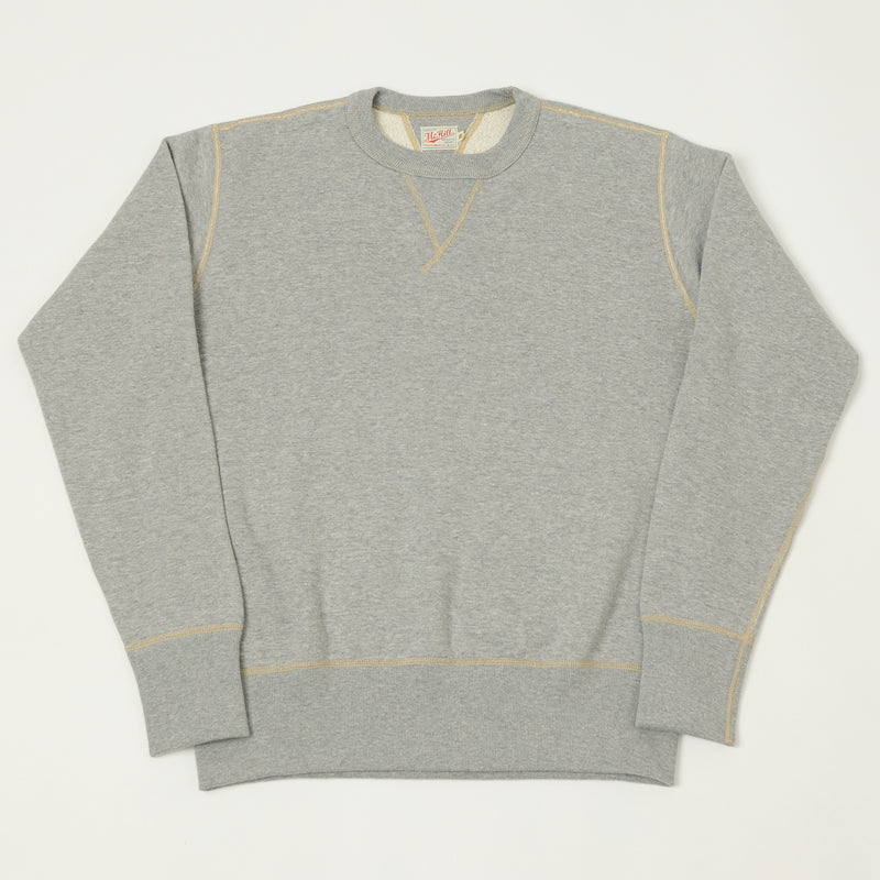 TOYS McCOY USN Print Sweatshirt - Grey
