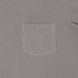 Velva Sheen Pigment Dyed Pocket T-Shirt - Grey