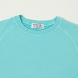 Velva Sheen Short Freedom Sleeve Sweat - Teal