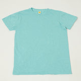 Velva Sheen Rolled Crew Neck T-Shirt - Teal