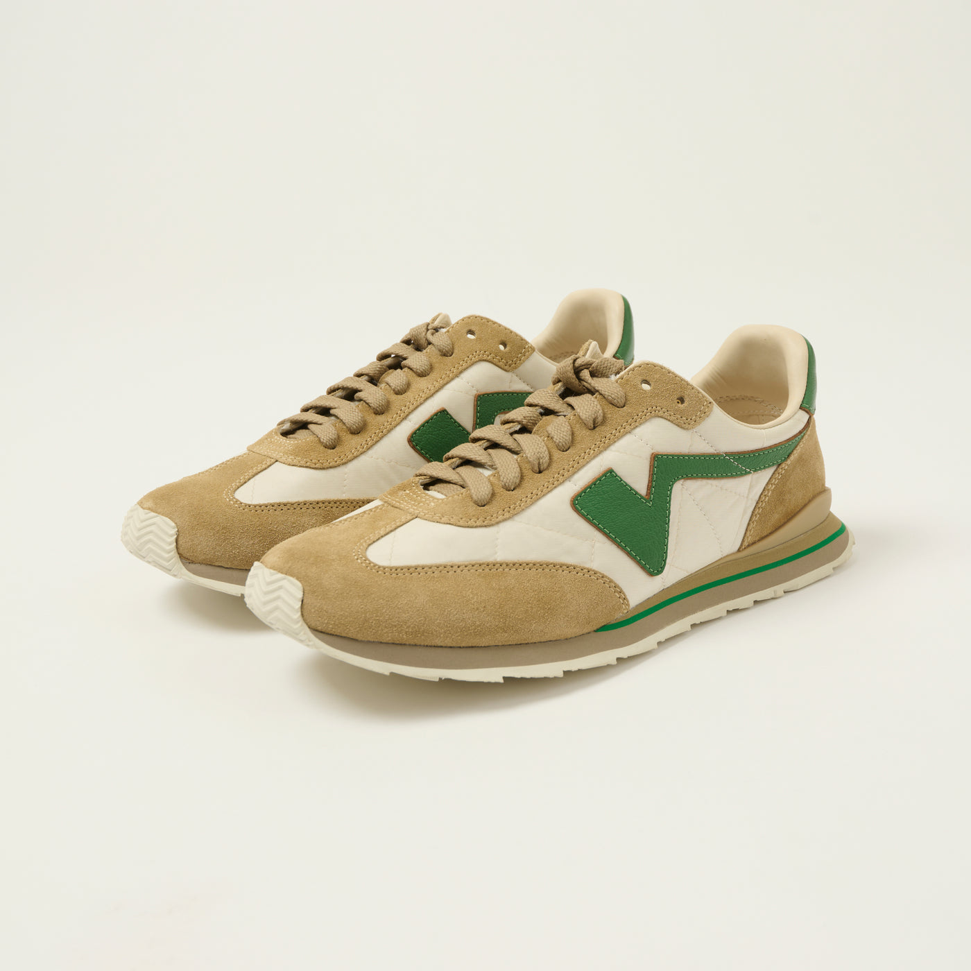 visvim 'FKT Runner' Leather Sneaker - Green