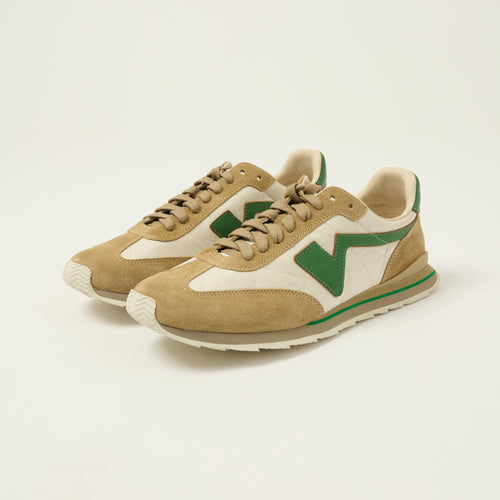 visvim 'FKT Runner' Leather Sneaker - Green