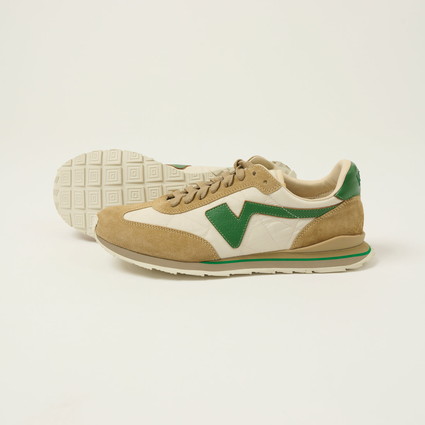 visvim 'FKT Runner' Leather Sneaker - Green