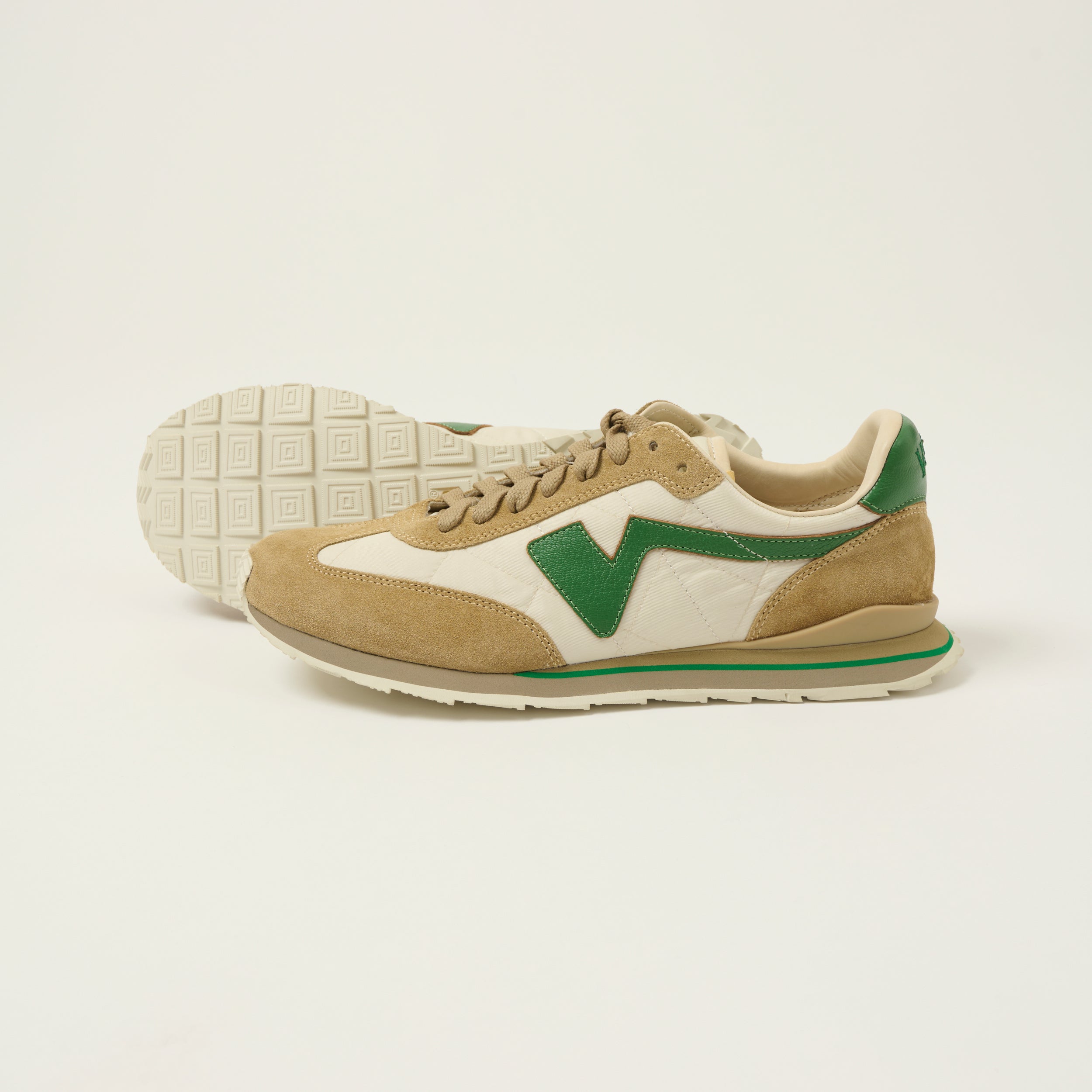 visvim 'FKT Runner' Leather Sneaker - Green