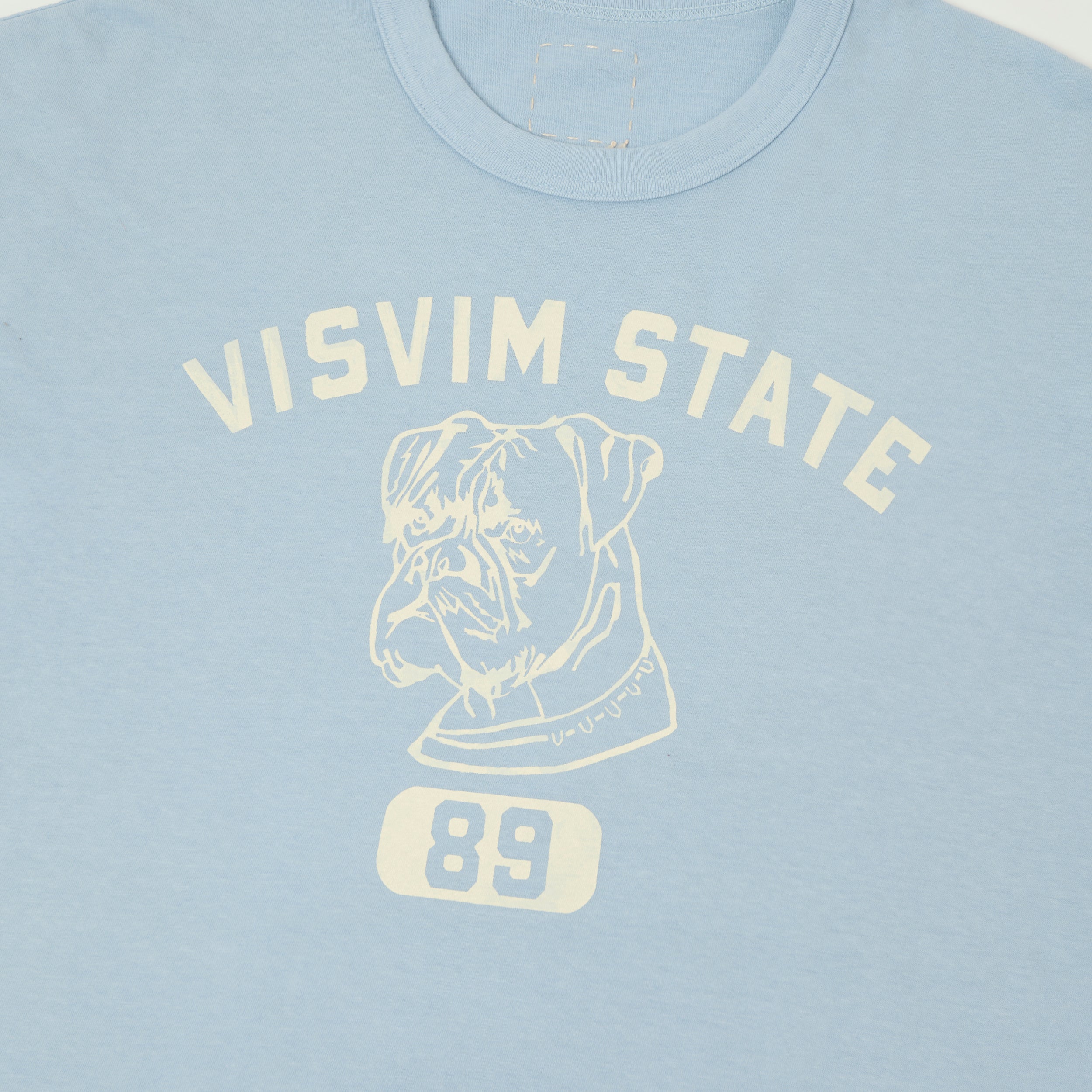 visvim 'Jumbo 89' T-Shirt - Light Blue