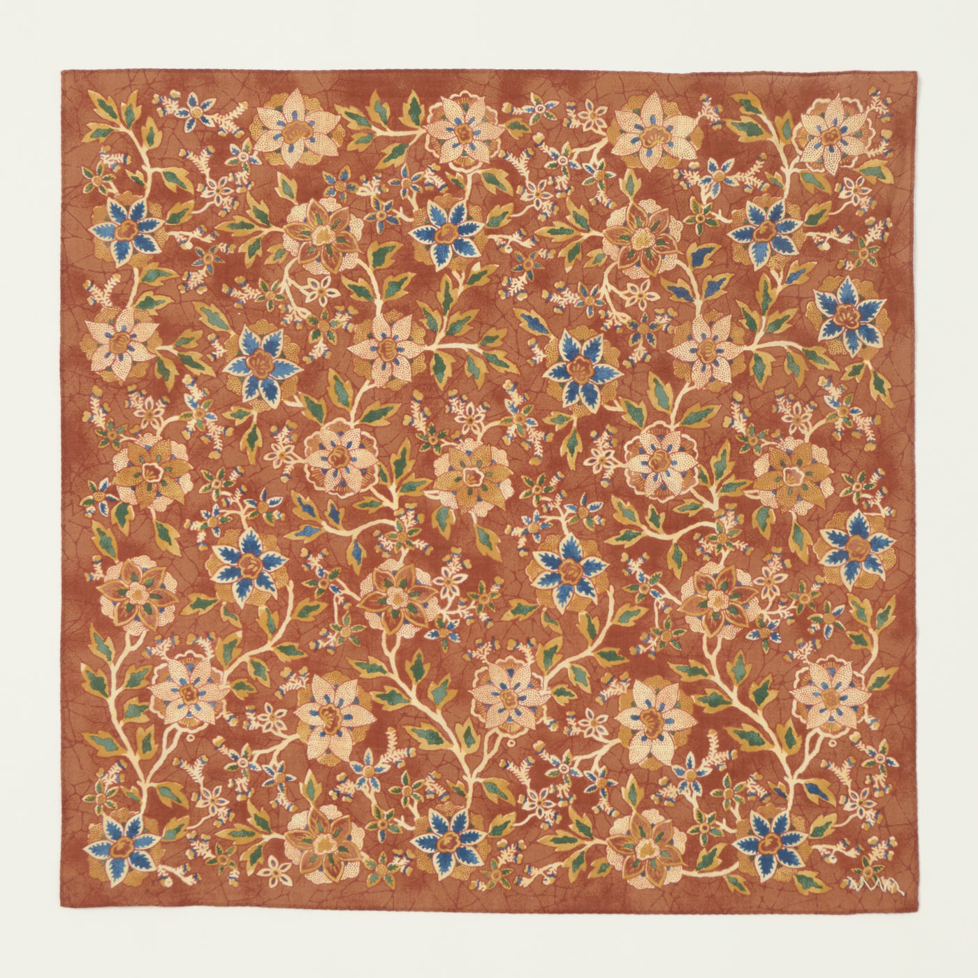 visvim Khadi Bandana - Brown Pattern