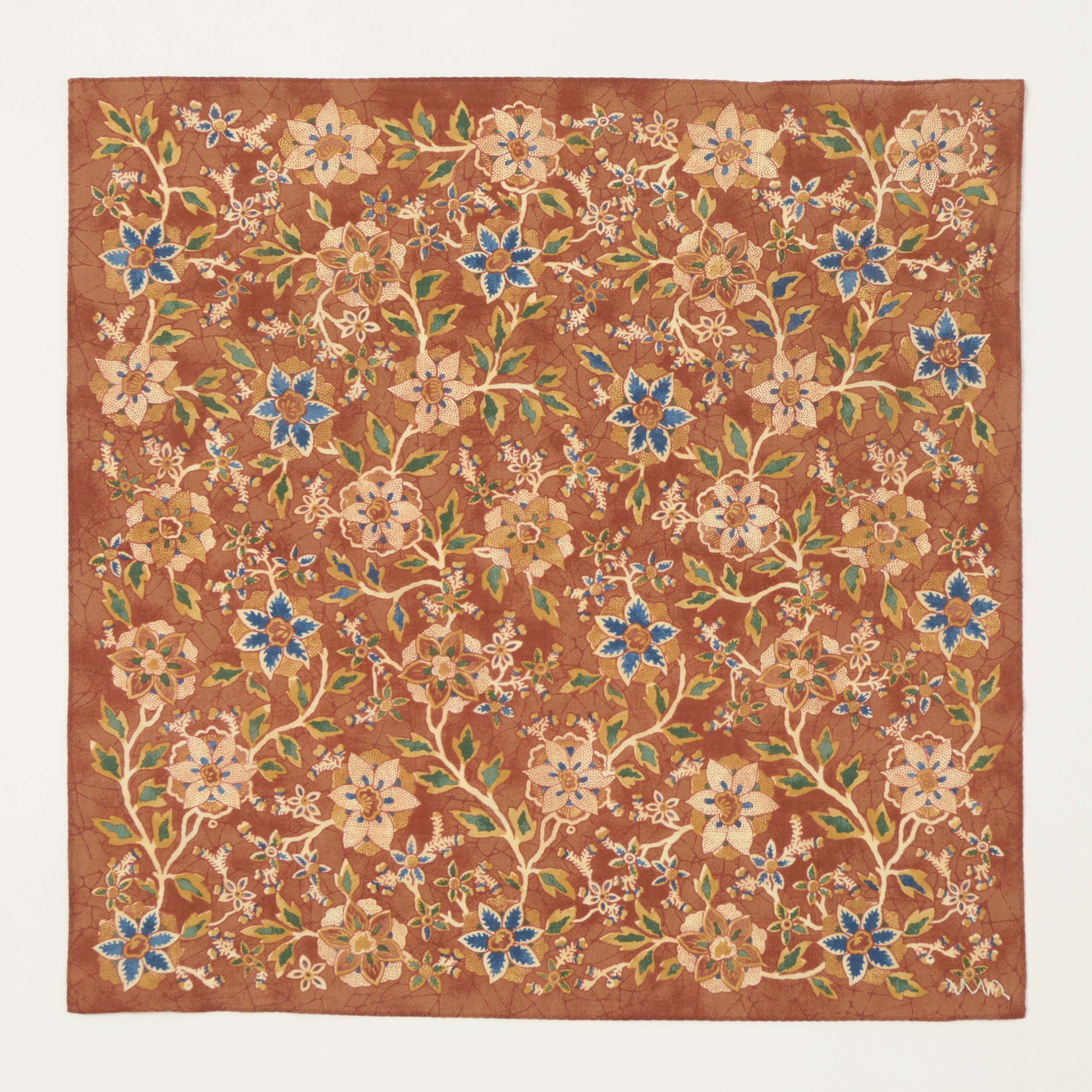 visvim Khadi Bandana - Brown Pattern