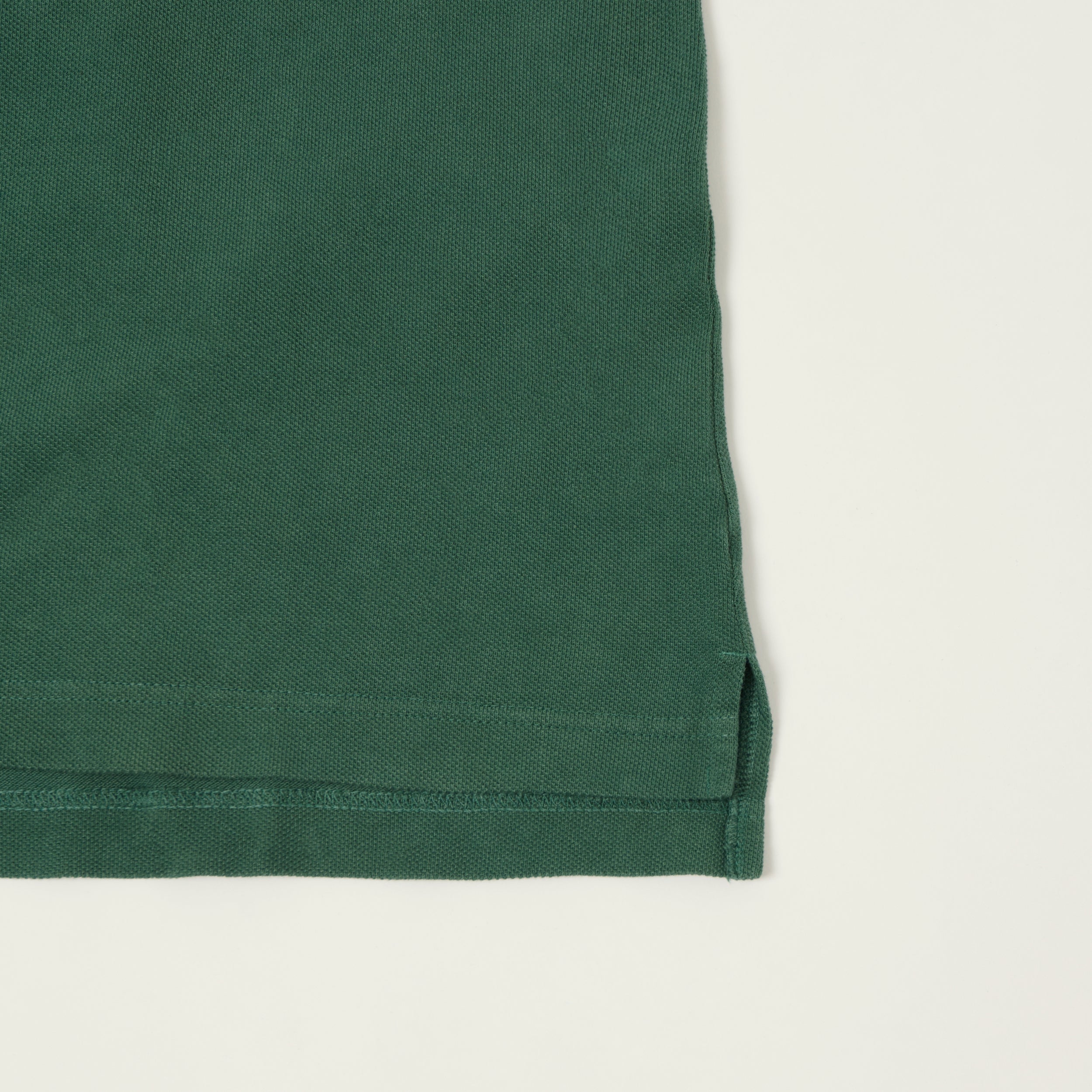 visvim 'Mondo Weller' Pique Polo Shirt - DMGD Green