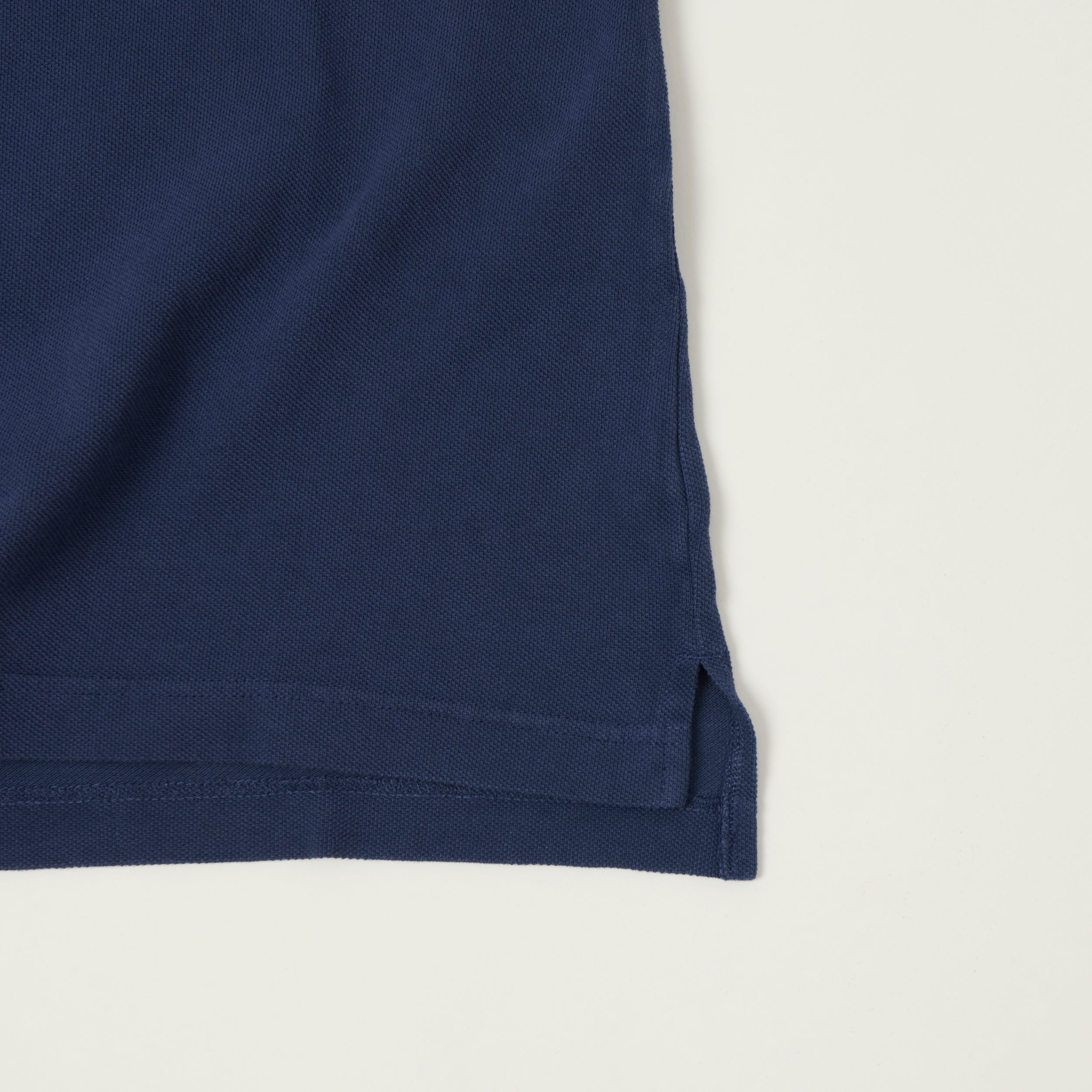 visvim 'Mondo Weller' Pique Polo Shirt - DMGD Navy