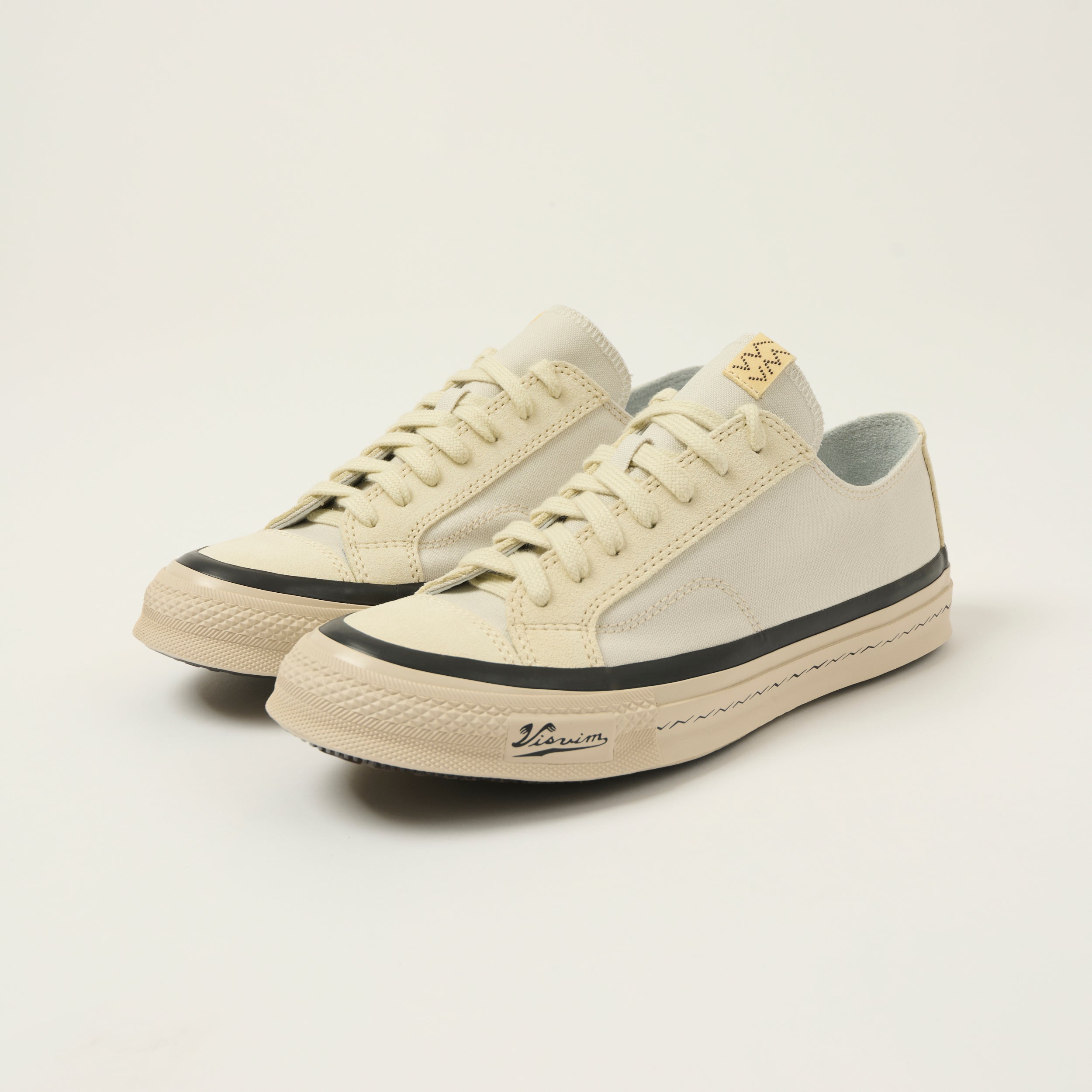 visvim 'Nolan Lo' Canvas Trainer - Ivory