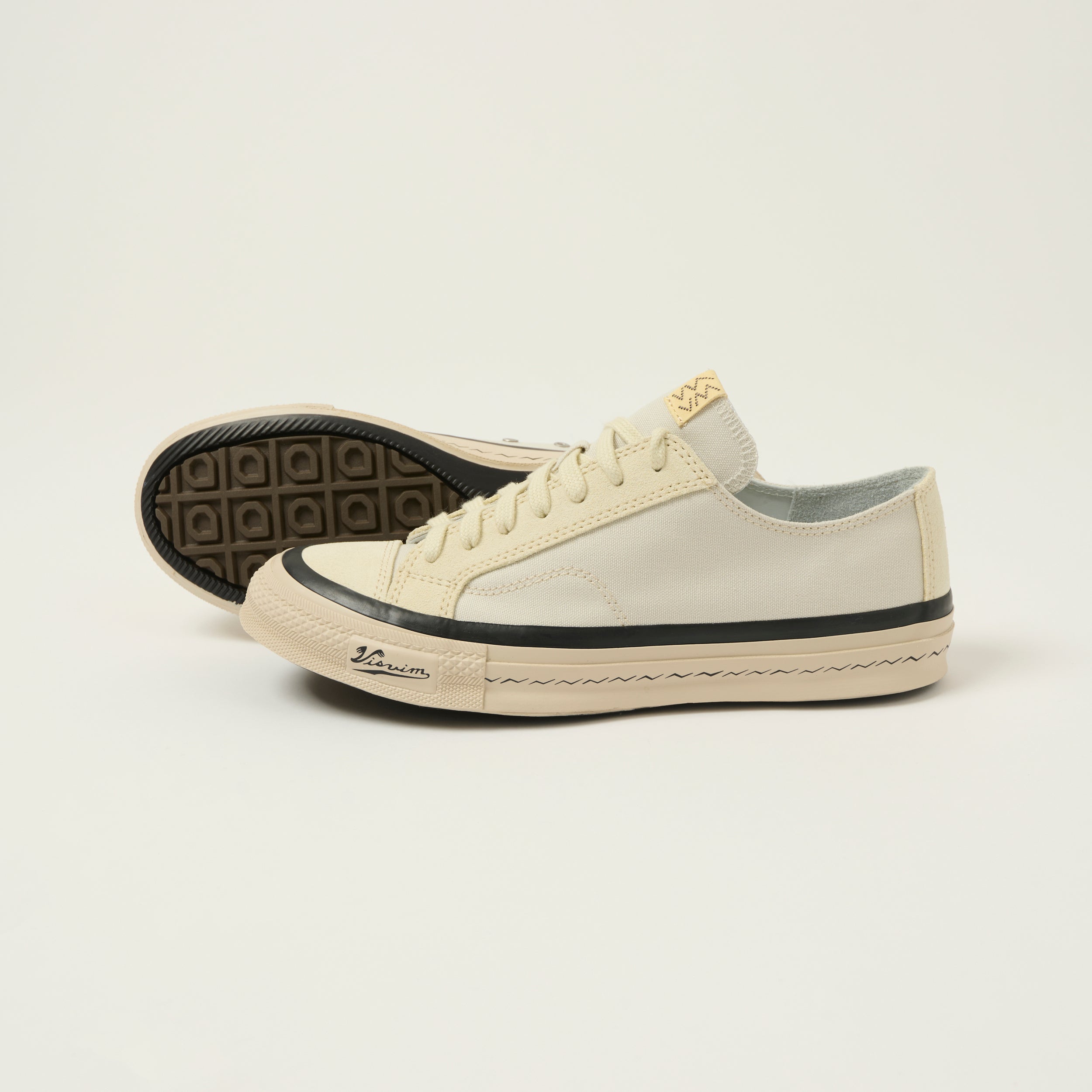 visvim 'Nolan Lo' Canvas Trainer - Ivory