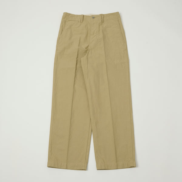 visvim 'Broader' High Density Twill Chino - Beige – SON OF A STAG