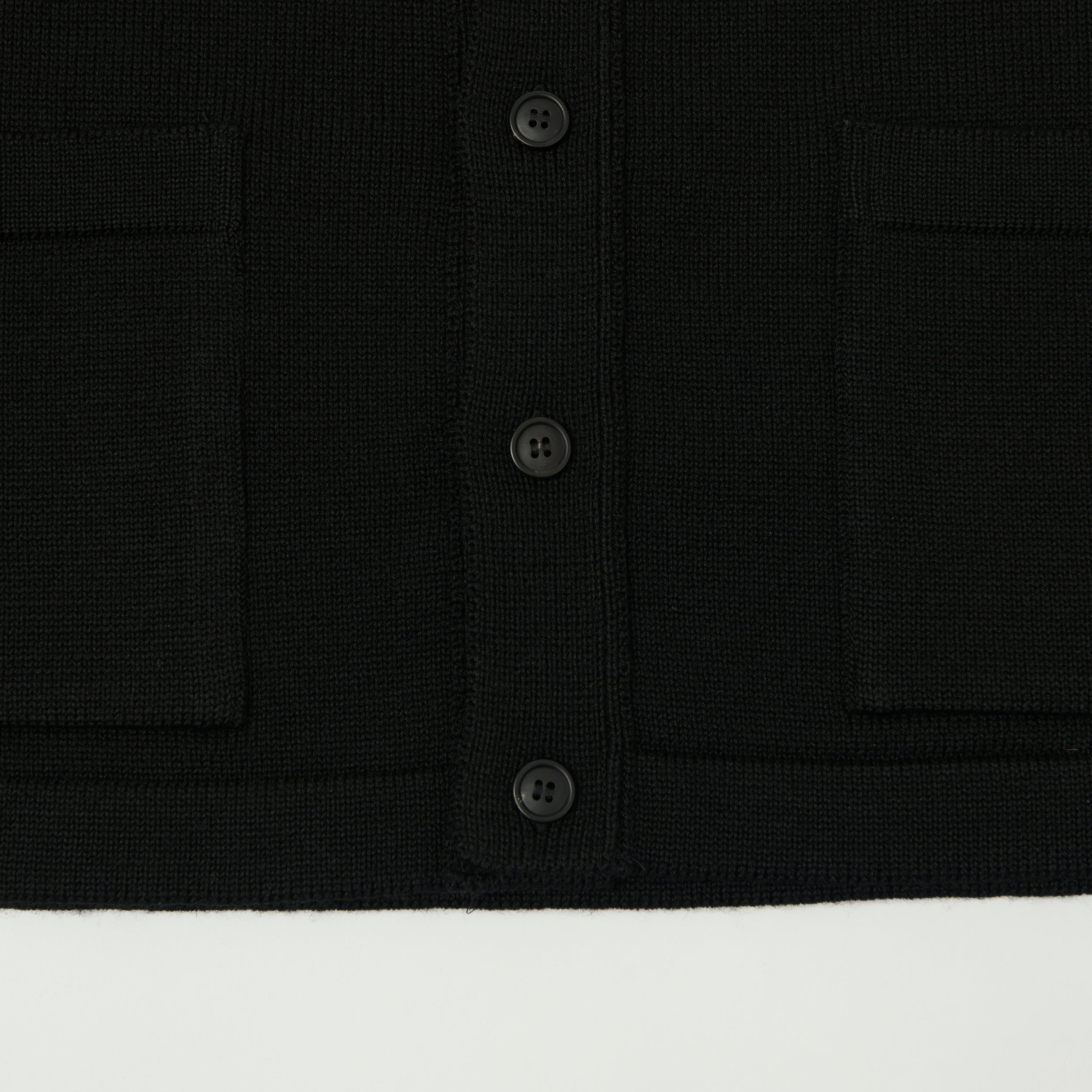 visvim 'Selmer' Button Up Cardigan - Black