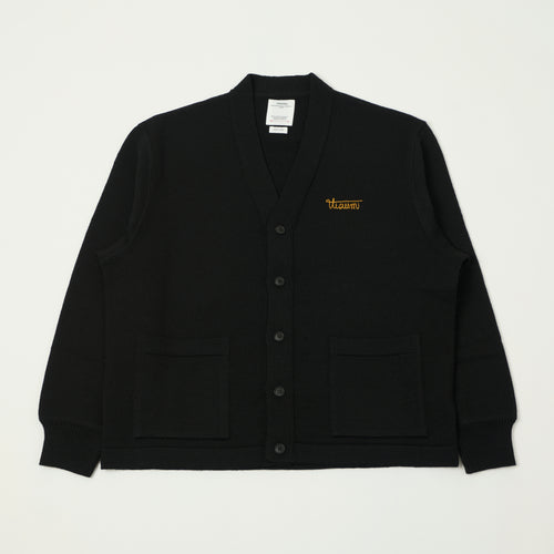 visvim 'Selmer' Button Up Cardigan - Black