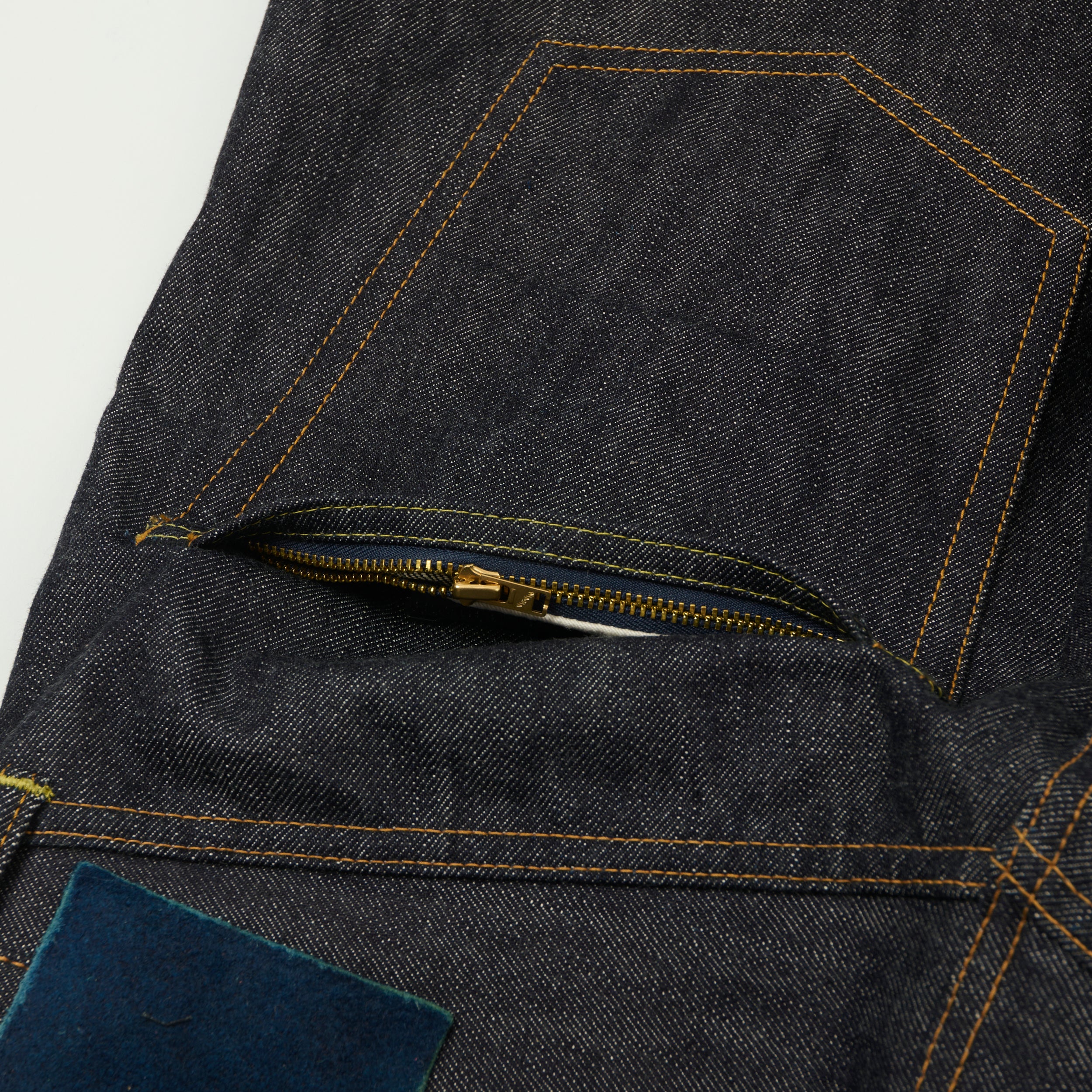 visvim 13oz 'Social Sculpture 01' Wide Straight Jean - Raw