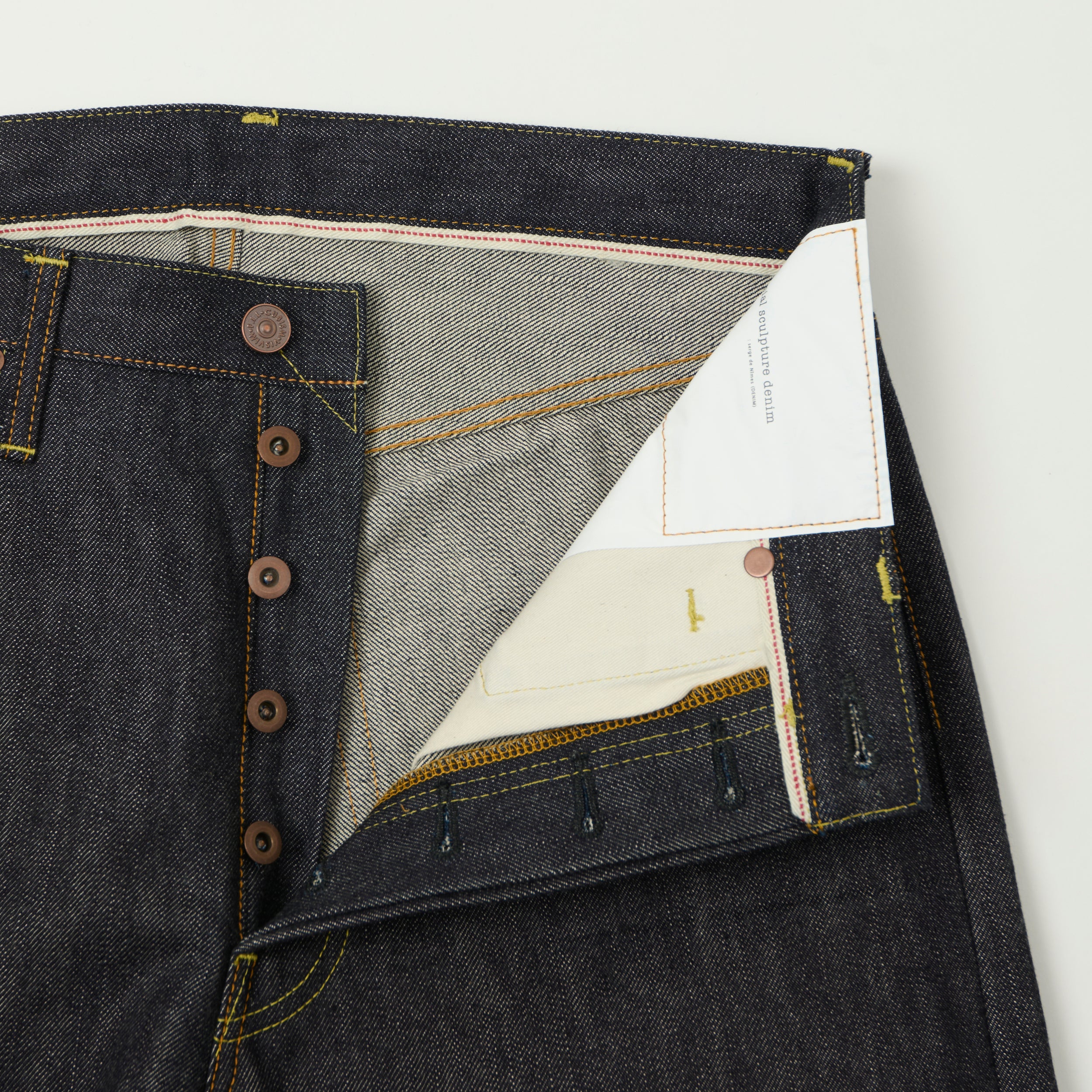 visvim 13oz 'Social Sculpture 01' Wide Straight Jean - Raw