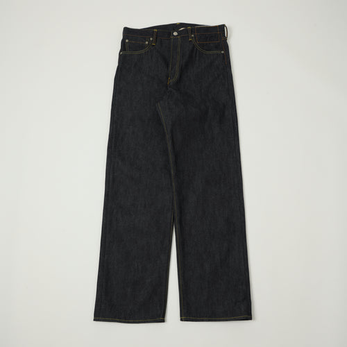 visvim 13oz 'Social Sculpture 01' Wide Straight Jean - Unwashed