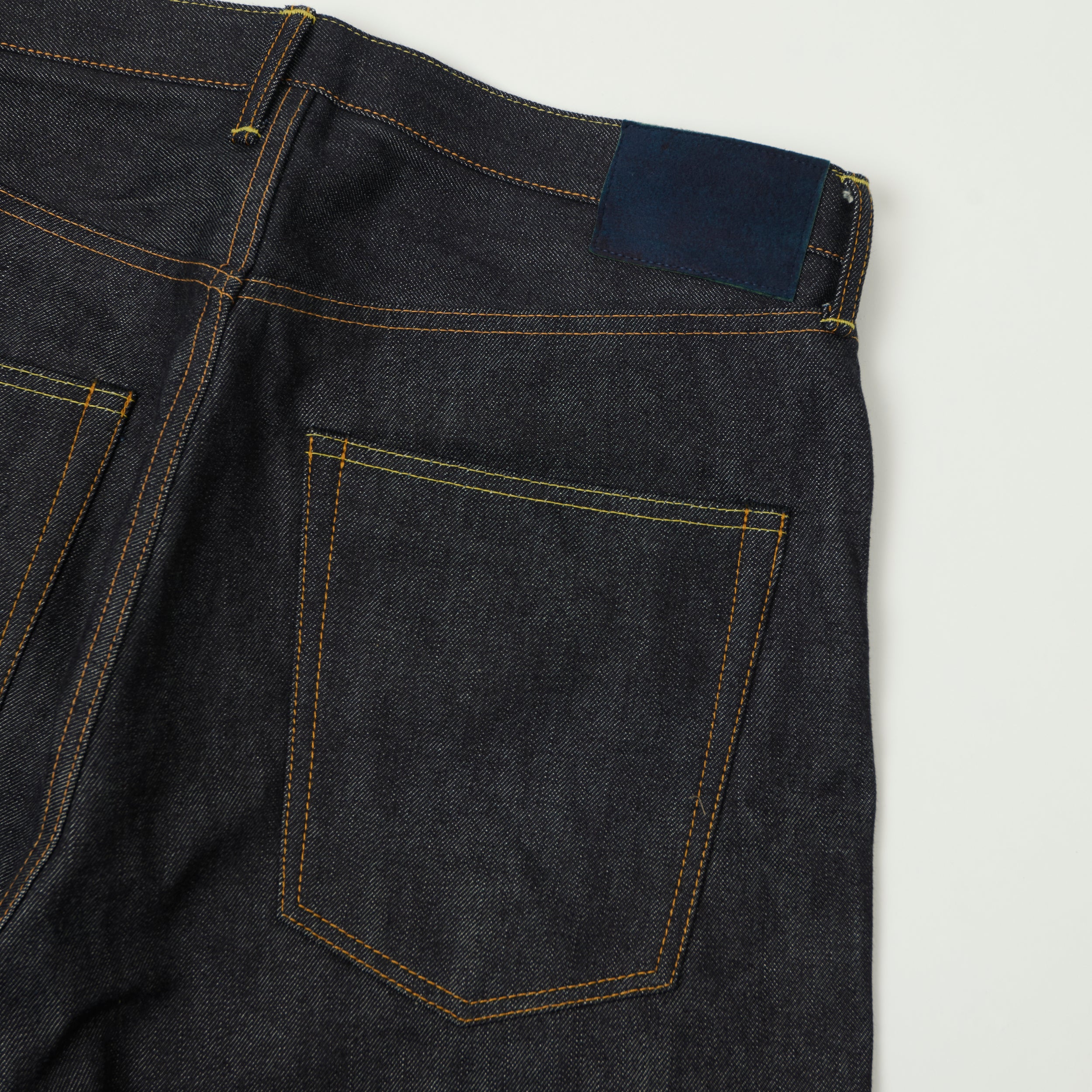 visvim 13oz 'Social Sculpture 01' Wide Straight Jean - Unwashed